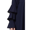 Umbrella abaya with bell sleeves- Navy Blue Umbrella abaya with bell sleeves- Navy Blue